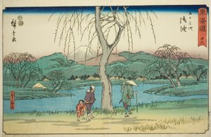 Goyu: Eski Yol boyunca Motono Ovası (Kokaido Motonogahara) — No. 36, "Tokaido