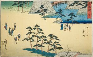 Kameyama - Hayır. 47, Reisho Tokaido olarak da bilinen "Tokaido