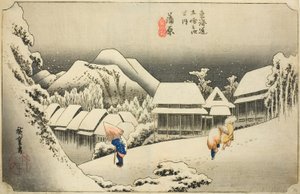 Kanbara: Akşam Karı (Kanbara, yoru no yuki), "Tokaido