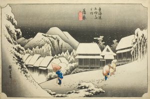 Kanbara: Akşam Karı (Kanbara, yoru no yuki), "Tokaido