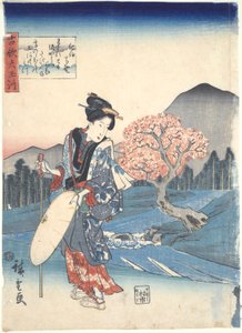 Koka: Altı Tama Nehri by Utagawa Hiroshige
