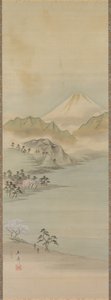Suwa Gölü by Utagawa Hiroshige