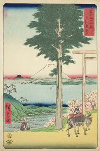 Kazusa Eyaletindeki Kano Dağı (Kazusa Rokusozan), "Fuji Dağı