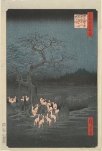 Yılbaşı by Utagawa Hiroshige