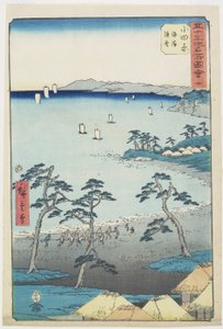 Sahildeki No.10 Balıkçı Evi, Odawara, Temmuz 1855