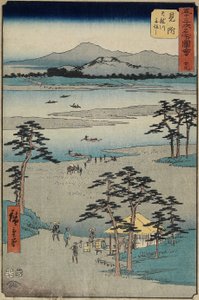 ile ilgili. 29 Feribot Onte Tenryu_Rier, Mitsuke, Temmuz 1855