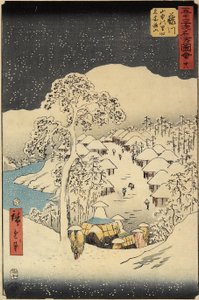 No.38 Nakayama Köyü, Fujikawa'da, Temmuz 1855