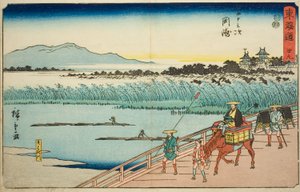 Okazaki: Yahagi Nehri (Okazaki, Yahagigawa) — No. 39, "Tokaido