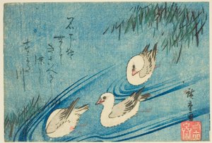 istiridye avcıları by Utagawa Hiroshige