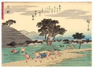 Shono, 1838-40 (tahta blok)