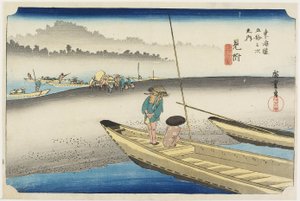 Tenryu_ Nehir Manzaralı, Mitsuke, 1833 dolayları