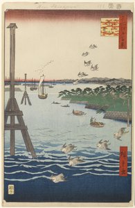 Shiba Sahili Görünümü, Edo