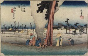 Kış Manzarası, Hamamatsu, c. 1833