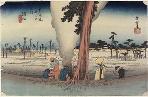 Kış Manzarası, Hamamatsu, c. 1833