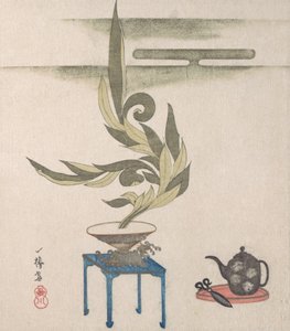 Çiçek Aranjmanı, 19. yüzyıl. by Utagawa Itchinsai