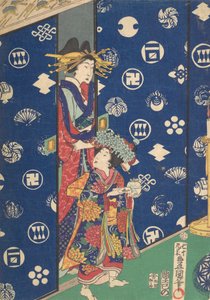 Baskı, 19. yüzyıl., 19. yüzyıl. by Utagawa Kunisada