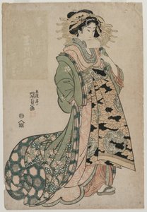 Te okul r el shiratama f te tammaya by Utagawa Kunisada