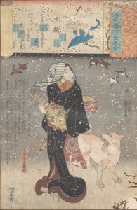 Akşam Yüzleri, ca. 1845-46. by Utagawa Kuniyoshi