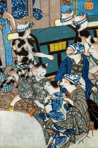 Soluk ay by Utagawa Kuniyoshi