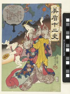 tavşan işareti by Utagawa Kuniyoshi
