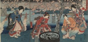 Ateş, Ortamın Beş Elementinden Ateş izle by Utagawa Kuniyoshi