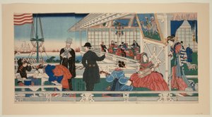 Bir Amerikan Cancellara part l Jing g üyesi Yokohama (Yokohama