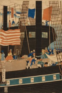 Batılı tüccarlar Yokohama