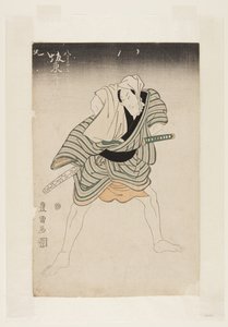 Aktör Bando Mitsugoro III (renkli tahta baskı) by Utagawa Toyokuni