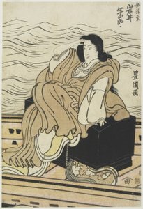 Tee c ve r Iwai Hanshiro _ Tee Manseigen olarak, 1804-1825 by Utagawa Toyokuni
