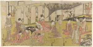 kart oyunu by Utagawa Toyokuni I