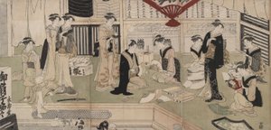 Hayran Mağazası Eijud? by Utagawa Toyokuni I