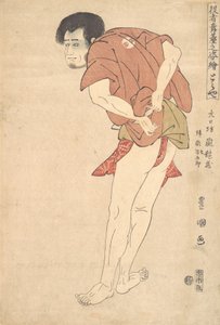 Oyuncu Arashi Ryuzo daha sonra 18.-19. yüzyıl Arashi Shichigoro olarak bilinir. by Utagawa Toyokuni I