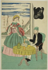 F ardışık ch (Fransa) by Utagawa Yoshikazu