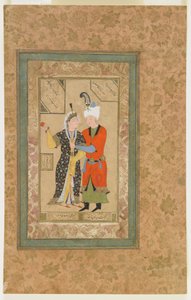 Bir prens ve prenses kucaklaşması, c.1550