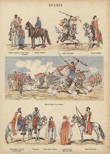 Spahiler, Fransız ordusunun sömürge askerleri (renkli taş)
