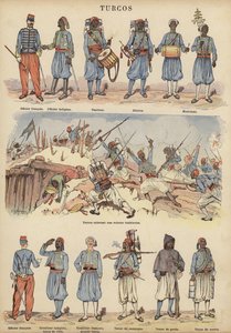 Turcos, Fransız ordusunun sömürge askerleri (renkli taş)