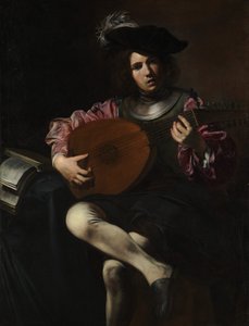 Ud Oyuncusu, ca. 1625-26.