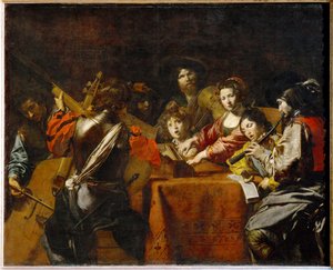  by Valentin de Boulogne