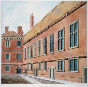 Sion Koleji, Londra Şehri, 1806