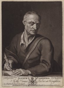 Joseph Carreras, şair ve papaz Catherine of Bragançalı (mezzotint) by Valentine Green