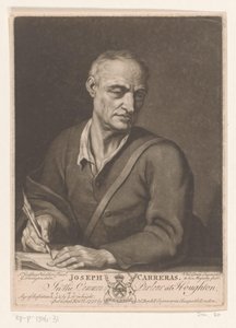 Portret van Joseph Carreras by Valentine Green
