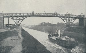 Manchester Gemi Kanalı, 1910 by Valentine and Sons Ltd