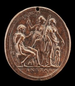 Minerva ve Venüs arasındaki Herkül.