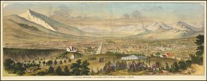 1863 görünümü Salt Lake City by Various