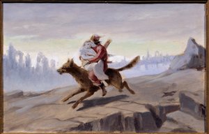Ivan Tsarevich boz kurda biniyor (Rus geleneksel masalı) - Ivan Tsarevich Gri Kurda biniyor - Vasili