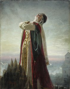 Yaroslavnas Ağıtı, 1880 by Vasili Grigorevich Perov