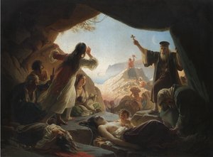 1862 Zeytun İsyanı by Vasili Grigorievich Khudyakov
