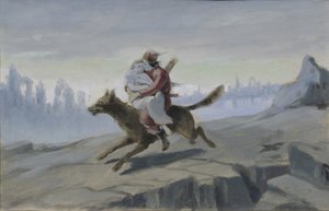Ivan Tsarevich, Boz Kurda Biniyor, 1870