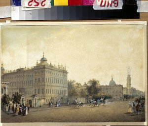 Aziz PETERSBOURG. Anichkov Sarayı. (Saint Petersburg. Anichkov Sarayı). Vasily Semyonovich Sadovnikov