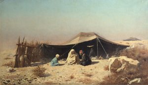 Araplar çölde. Kuran Çalışması